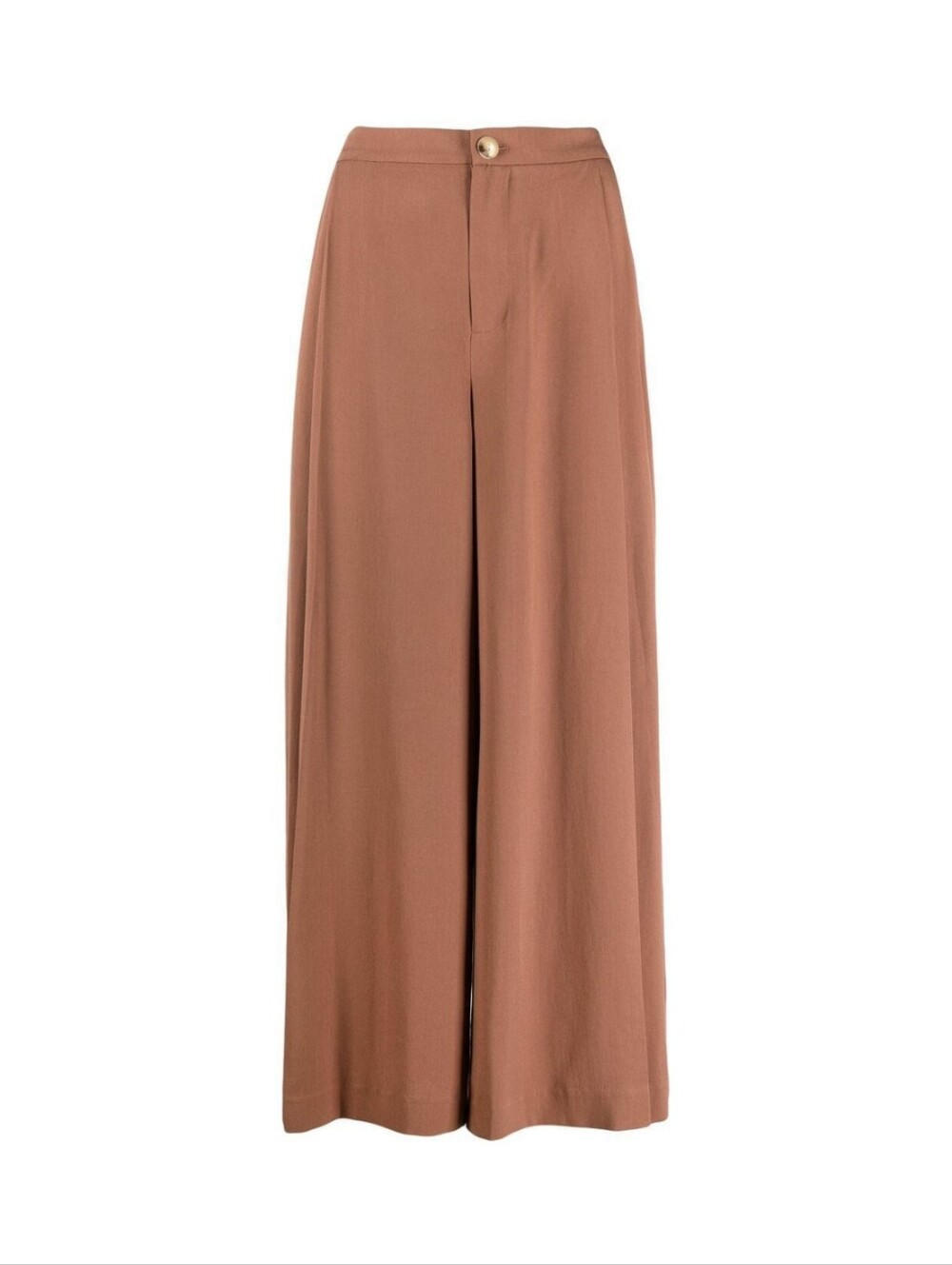 Vince Pleated Lyocell Pants Size 10 in Terracotta
